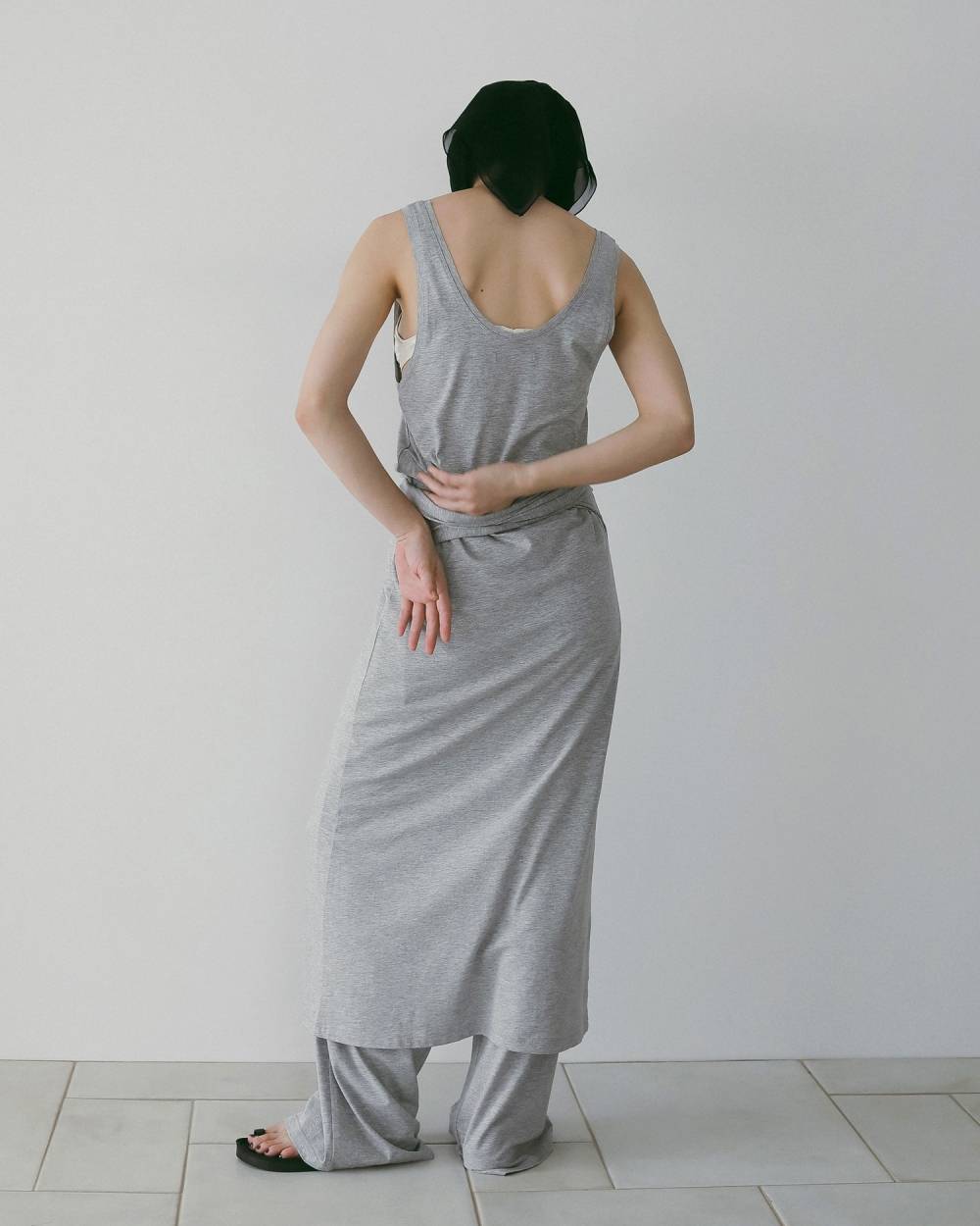 【anuke 26 SPRING / SUMMER】Sleeveless Cut Onepiece - Champdelarose
