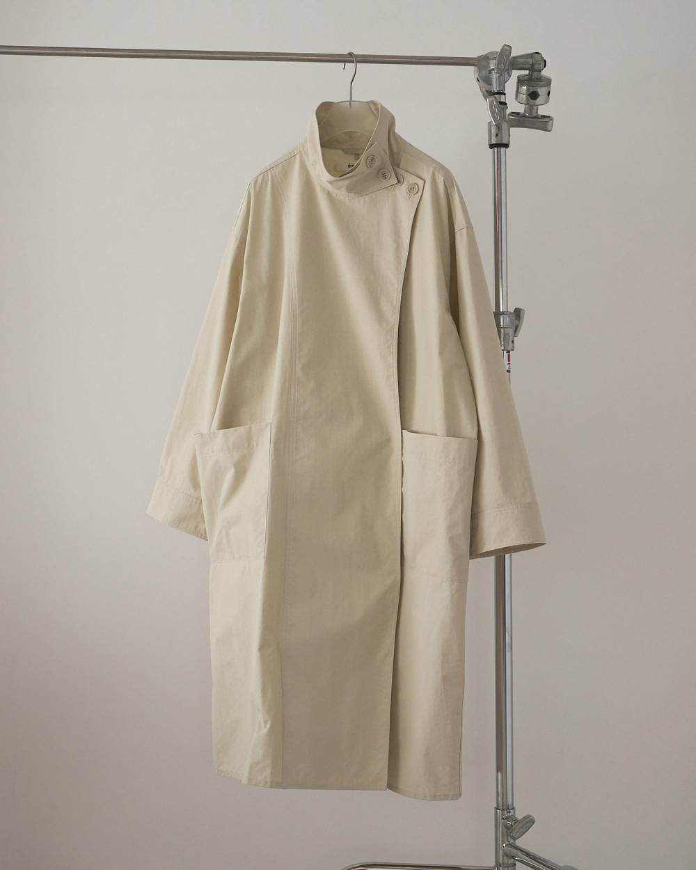 【anuke 26 SPRING / SUMMER】Standcollar Long Coat - Champdelarose