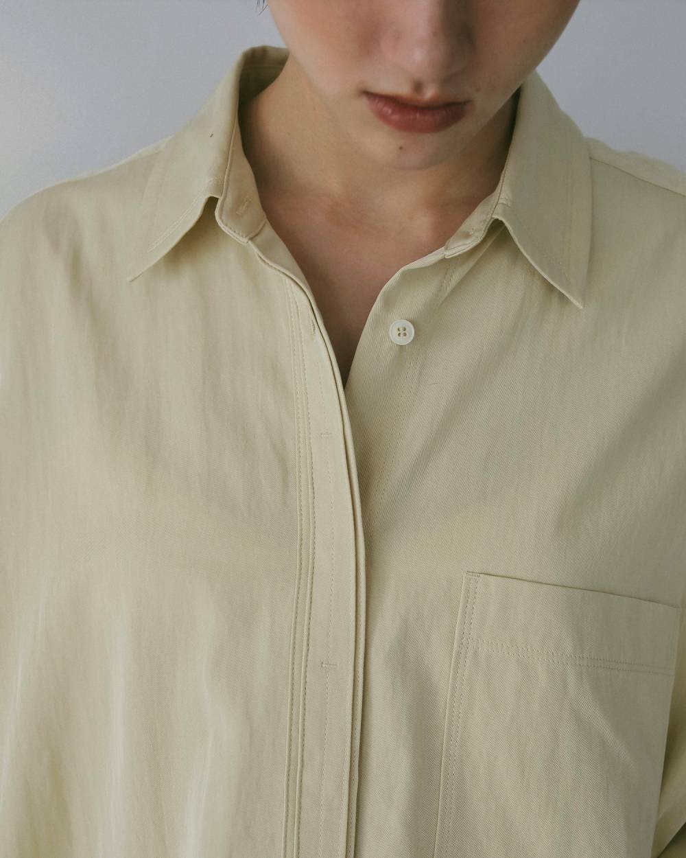 【anuke 26 SPRING / SUMMER】Stitch Over Shirts - Champdelarose