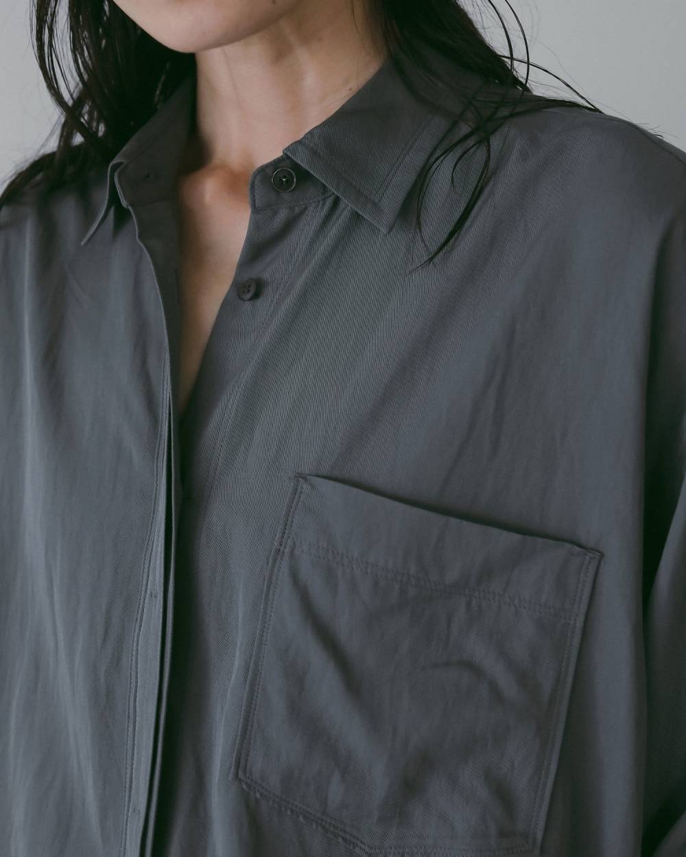 【anuke 26 SPRING / SUMMER】Stitch Over Shirts - Champdelarose