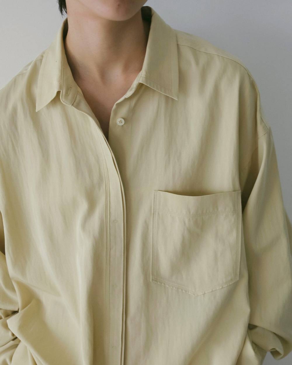 【anuke 26 SPRING / SUMMER】Stitch Over Shirts - Champdelarose