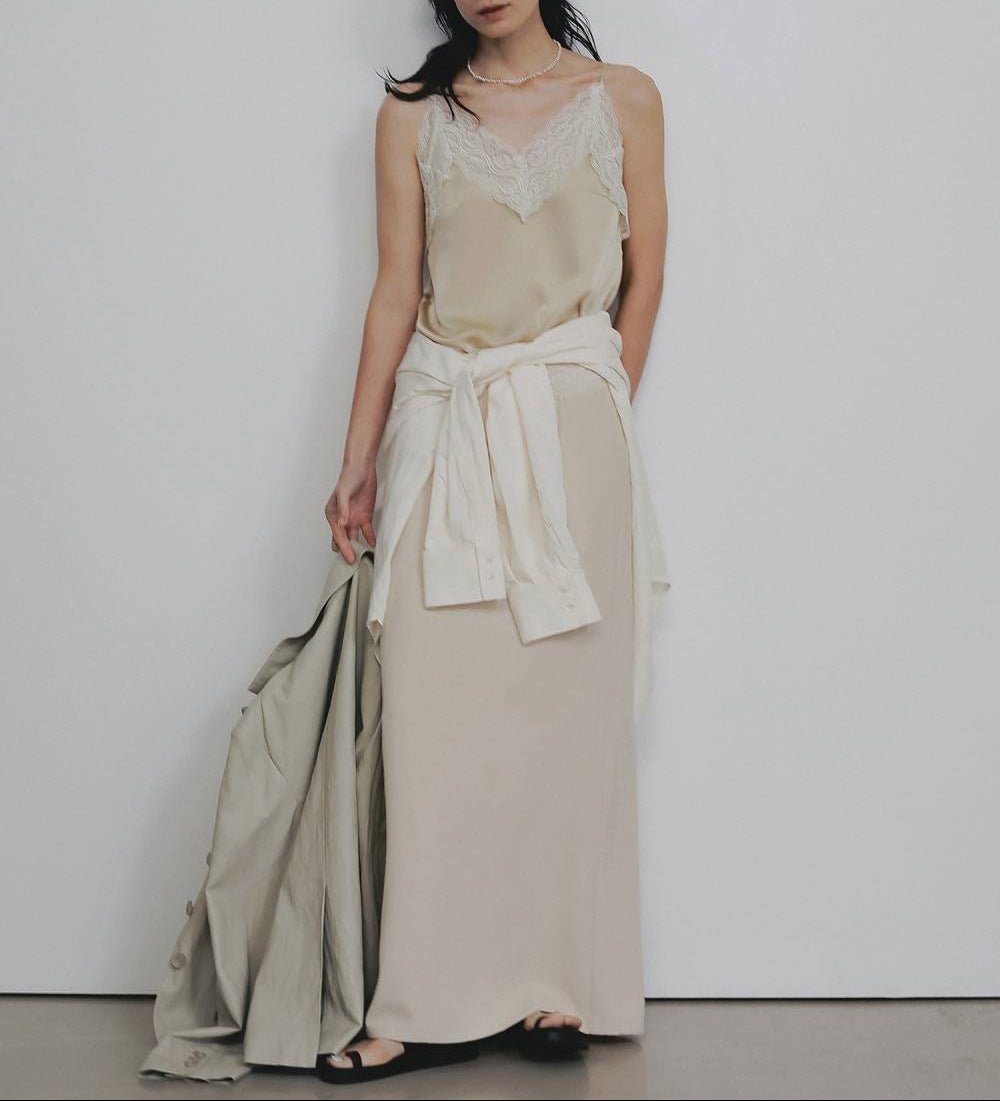 【anuke 26 SPRING / SUMMER】Stitch Over Shirts - Champdelarose