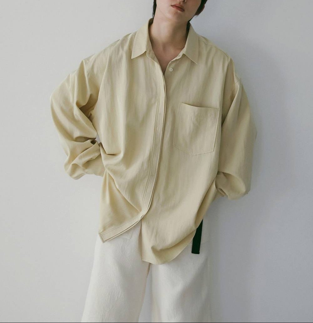 【anuke 26 SPRING / SUMMER】Stitch Over Shirts - Champdelarose