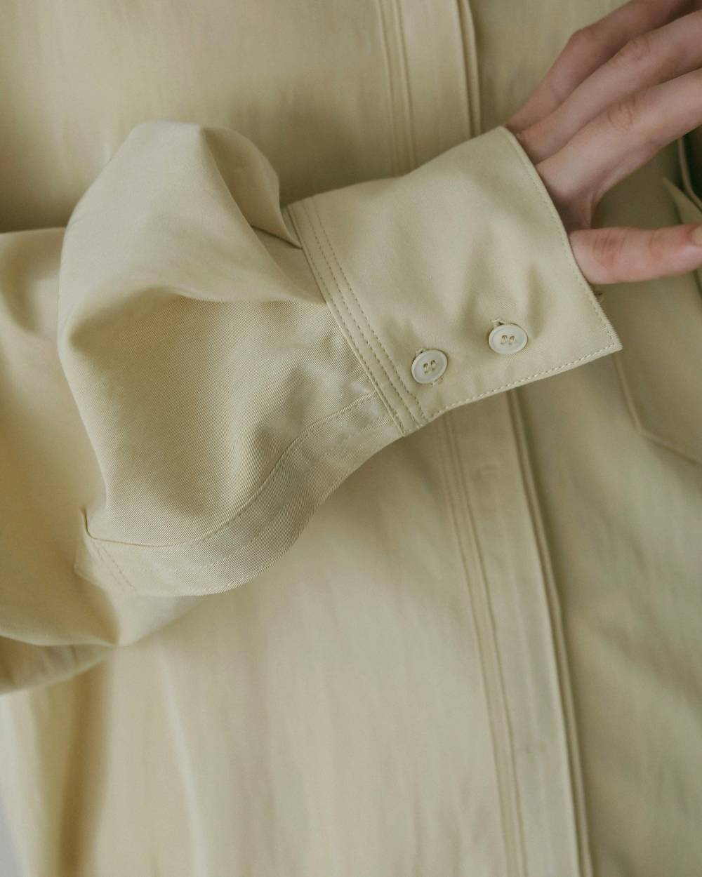 【anuke 26 SPRING / SUMMER】Stitch Over Shirts - Champdelarose