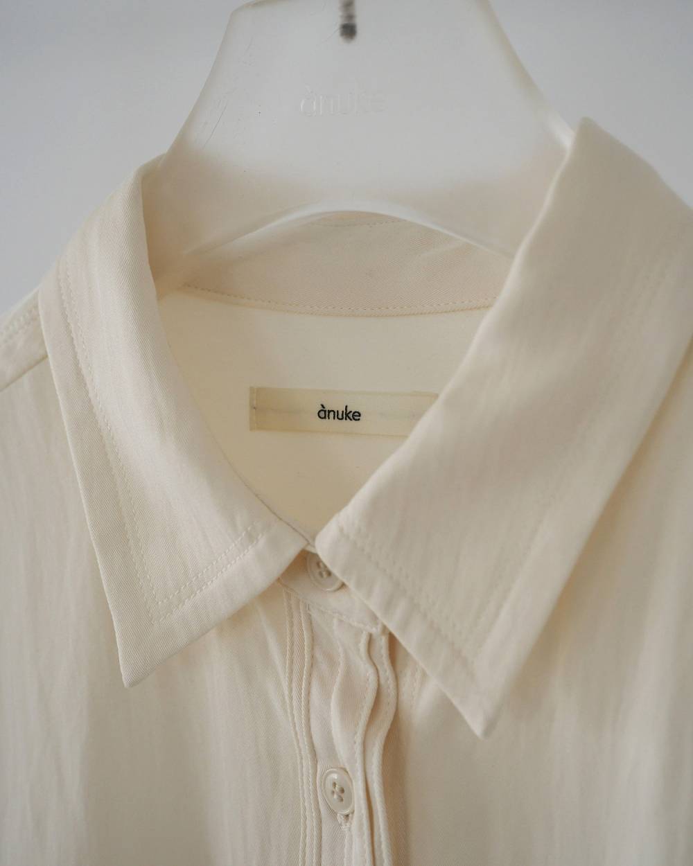 【anuke 26 SPRING / SUMMER】Stitch Over Shirts - Champdelarose