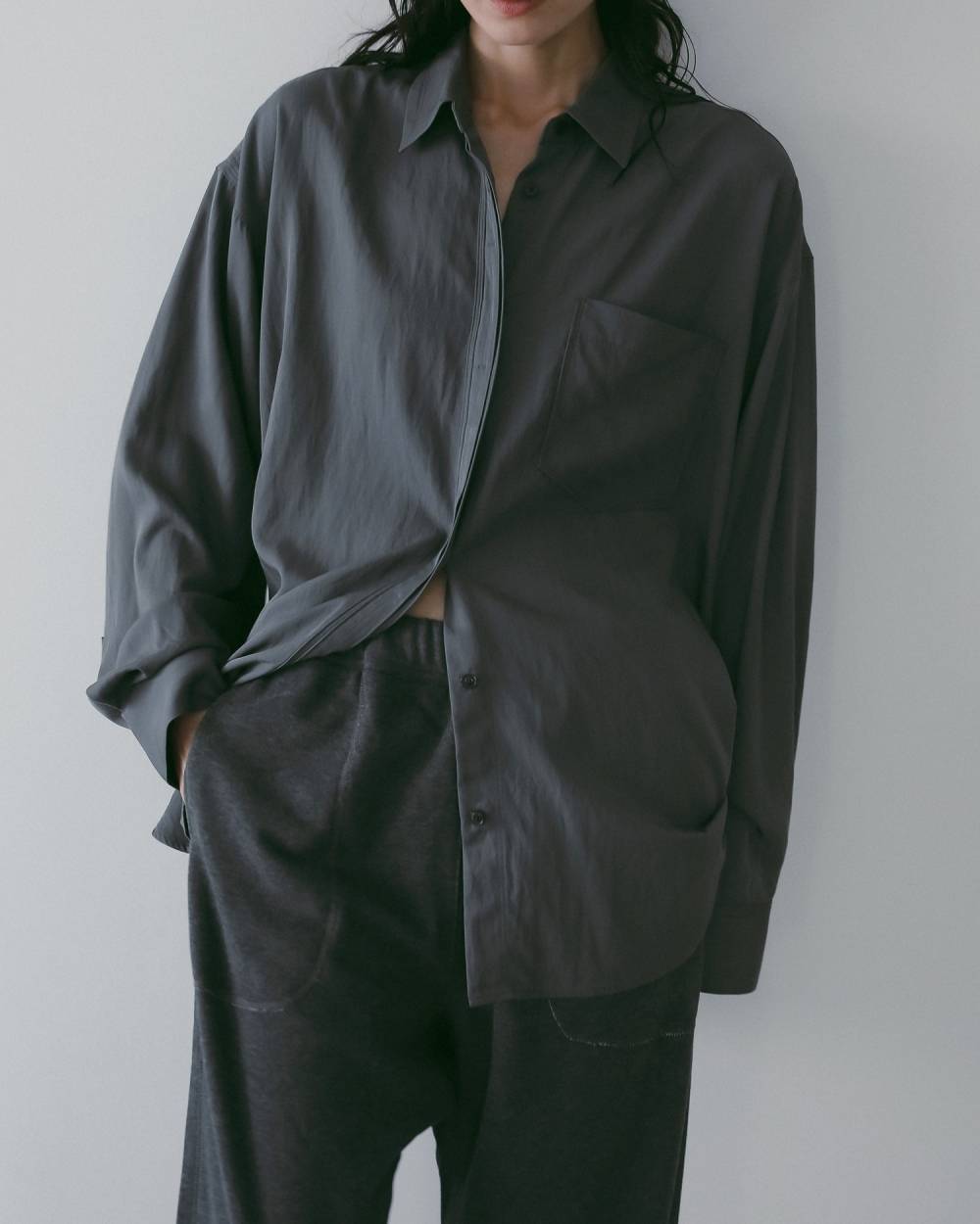 【anuke 26 SPRING / SUMMER】Stitch Over Shirts - Champdelarose