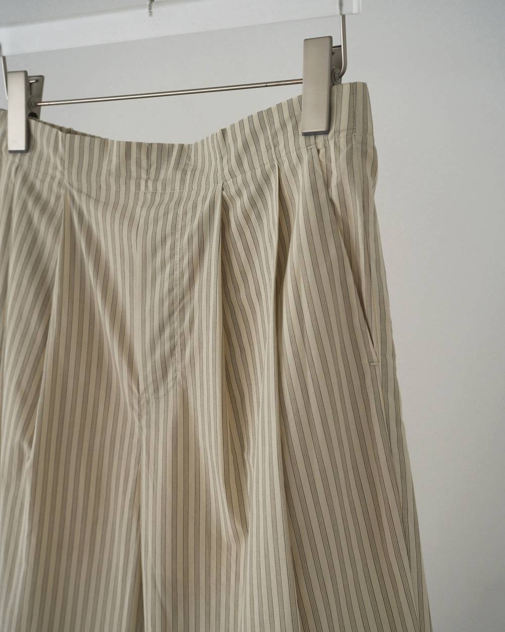 【anuke 26 SPRING / SUMMER】Stripe Layered Pants - Champdelarose