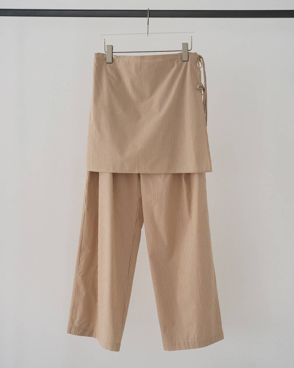 【anuke 26 SPRING / SUMMER】Stripe Layered Pants - Champdelarose