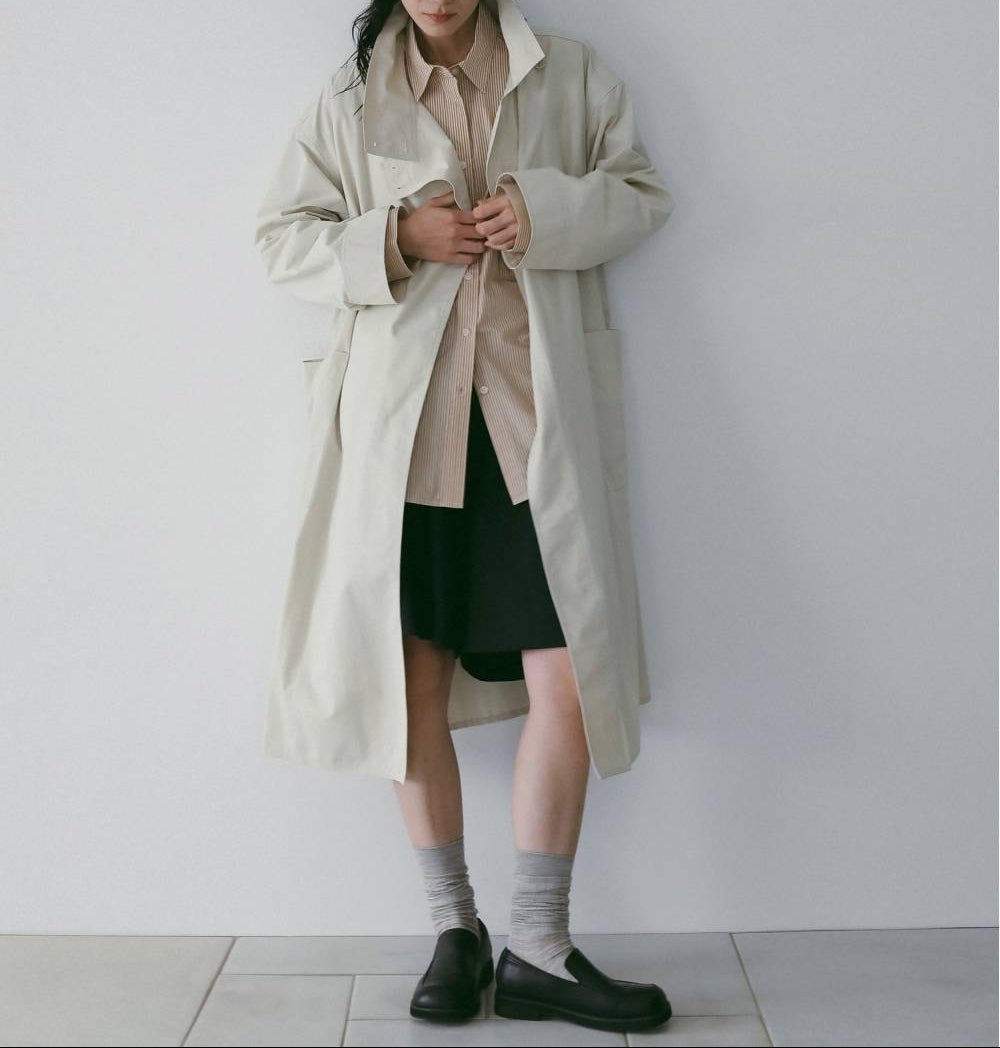 【anuke 26 SPRING / SUMMER】Stripe Over Shirts - Champdelarose