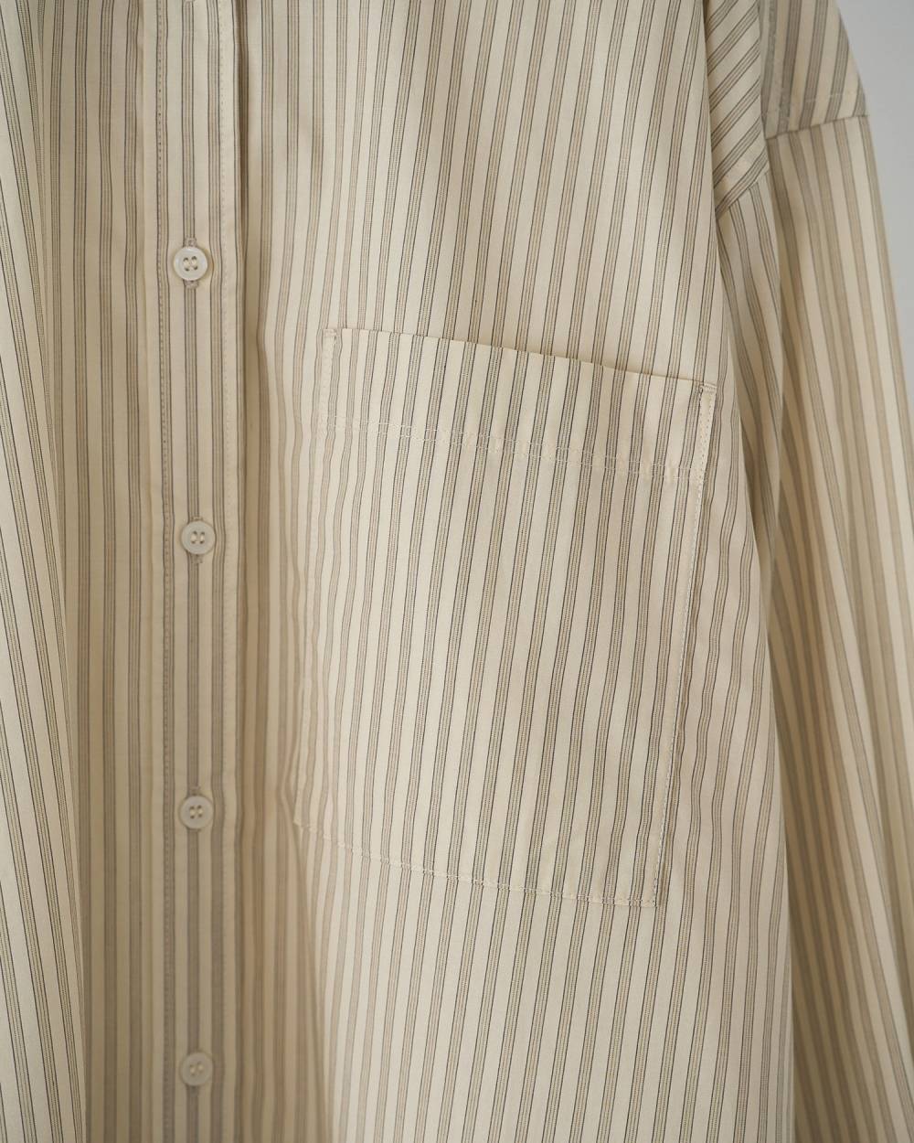 【anuke 26 SPRING / SUMMER】Stripe Over Shirts - Champdelarose