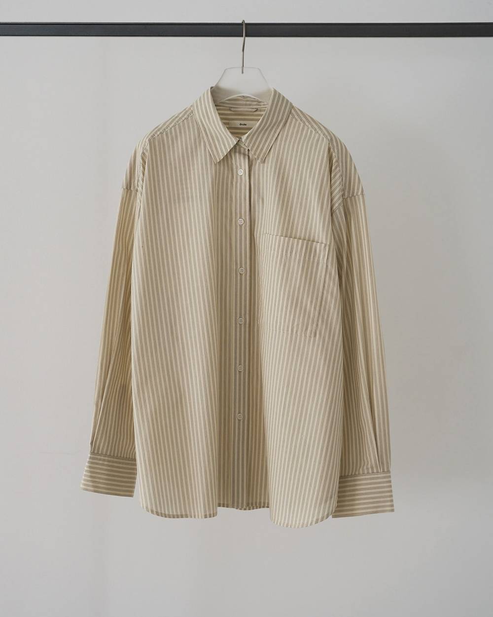 【anuke 26 SPRING / SUMMER】Stripe Over Shirts - Champdelarose