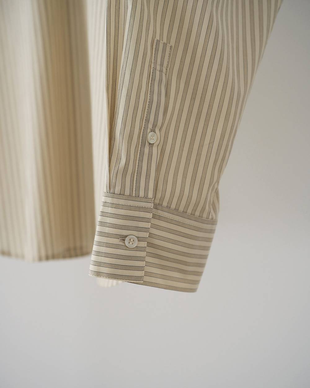【anuke 26 SPRING / SUMMER】Stripe Over Shirts - Champdelarose