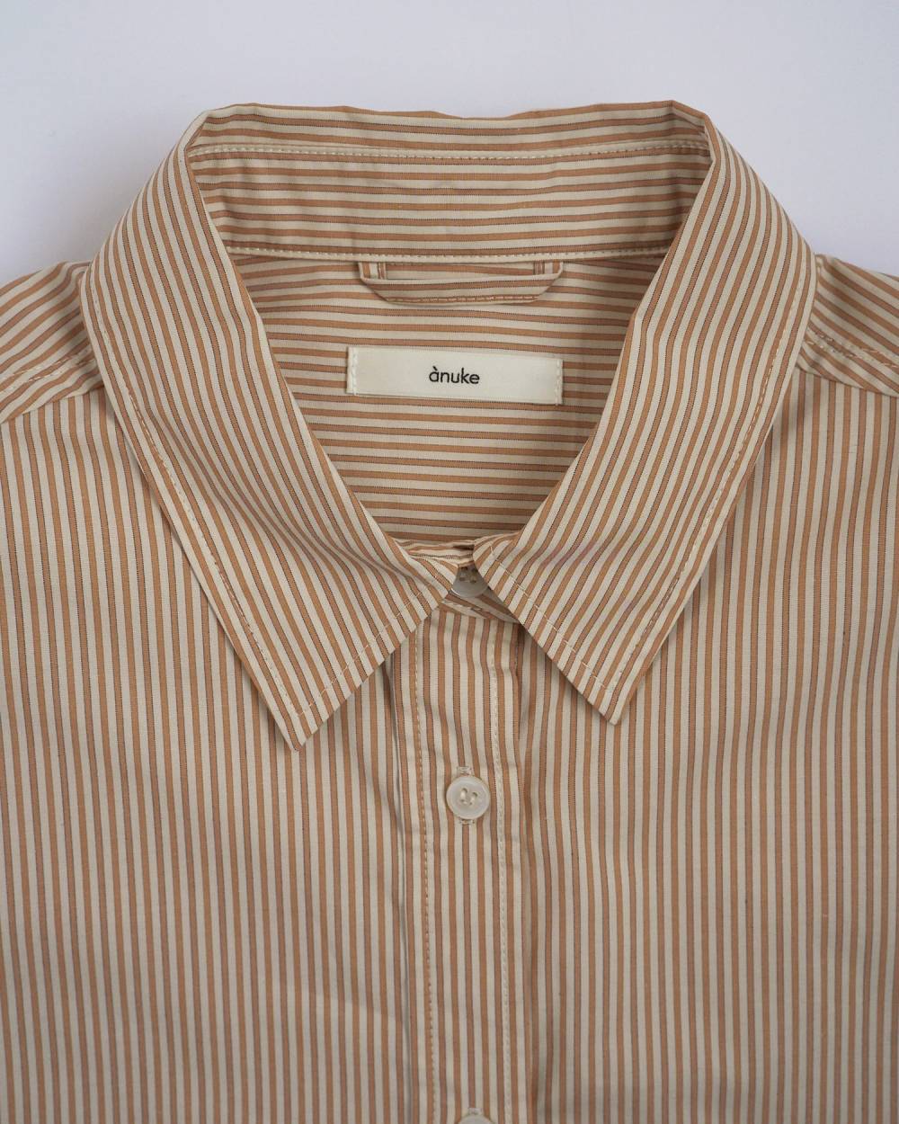 【anuke 26 SPRING / SUMMER】Stripe Over Shirts - Champdelarose