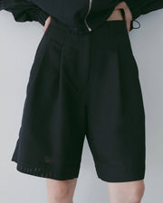【anuke 26 SPRING / SUMMER】Tuck Half Pants - Champdelarose