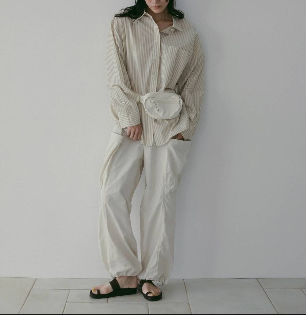 【anuke 26 SPRING / SUMMER】Twill Cargo Pants - Champdelarose
