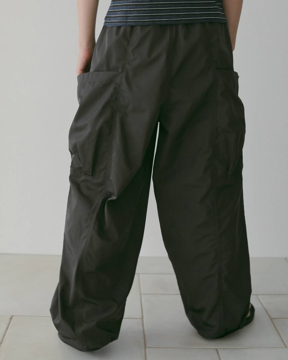 【anuke 26 SPRING / SUMMER】Twill Cargo Pants - Champdelarose