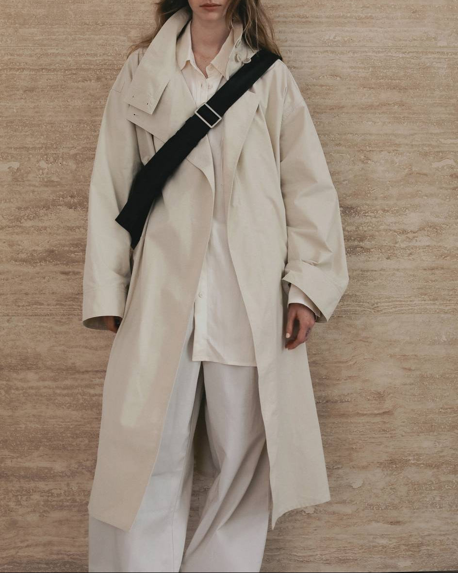 【anuke 26 SPRING / SUMMER】Twill Loose Pants - Champdelarose