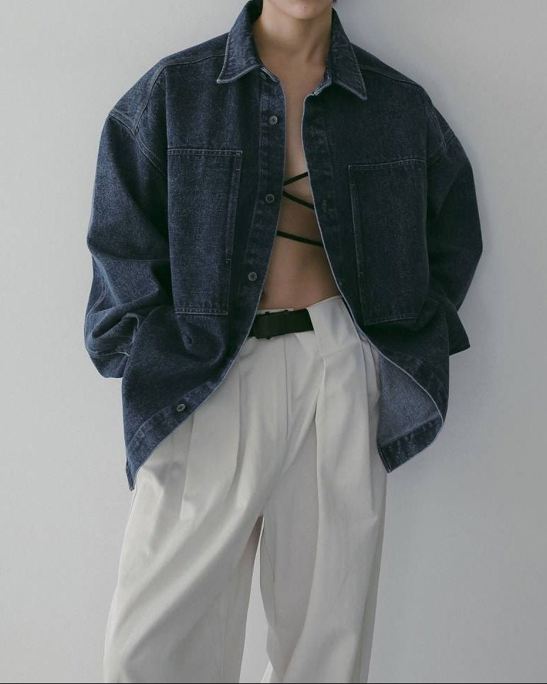 【anuke 26 SPRING / SUMMER】Twill Loose Pants - Champdelarose