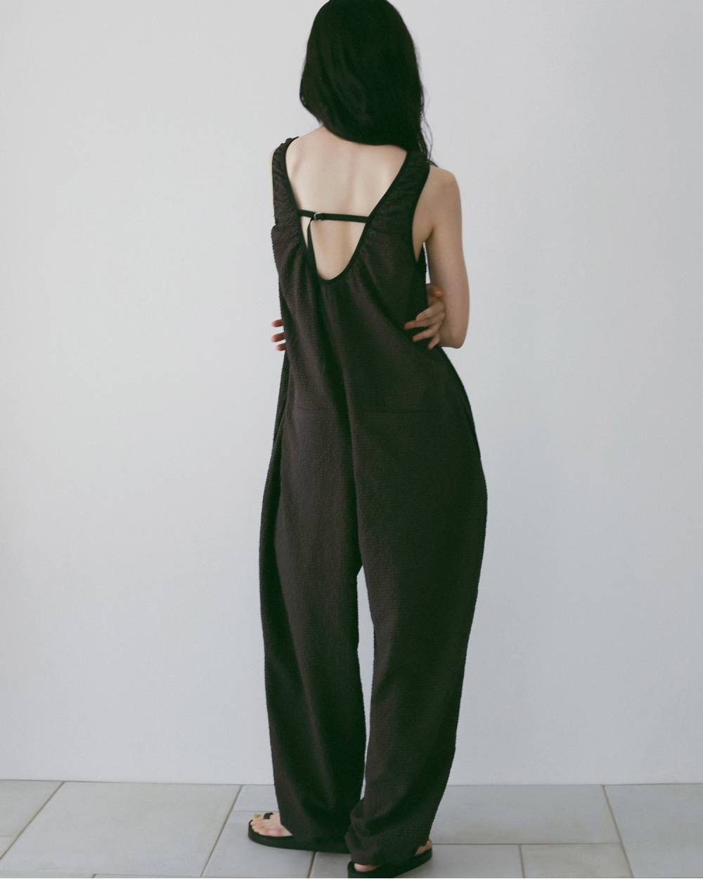 【anuke 26 SPRING / SUMMER】Uneck Check Combinaison - Champdelarose