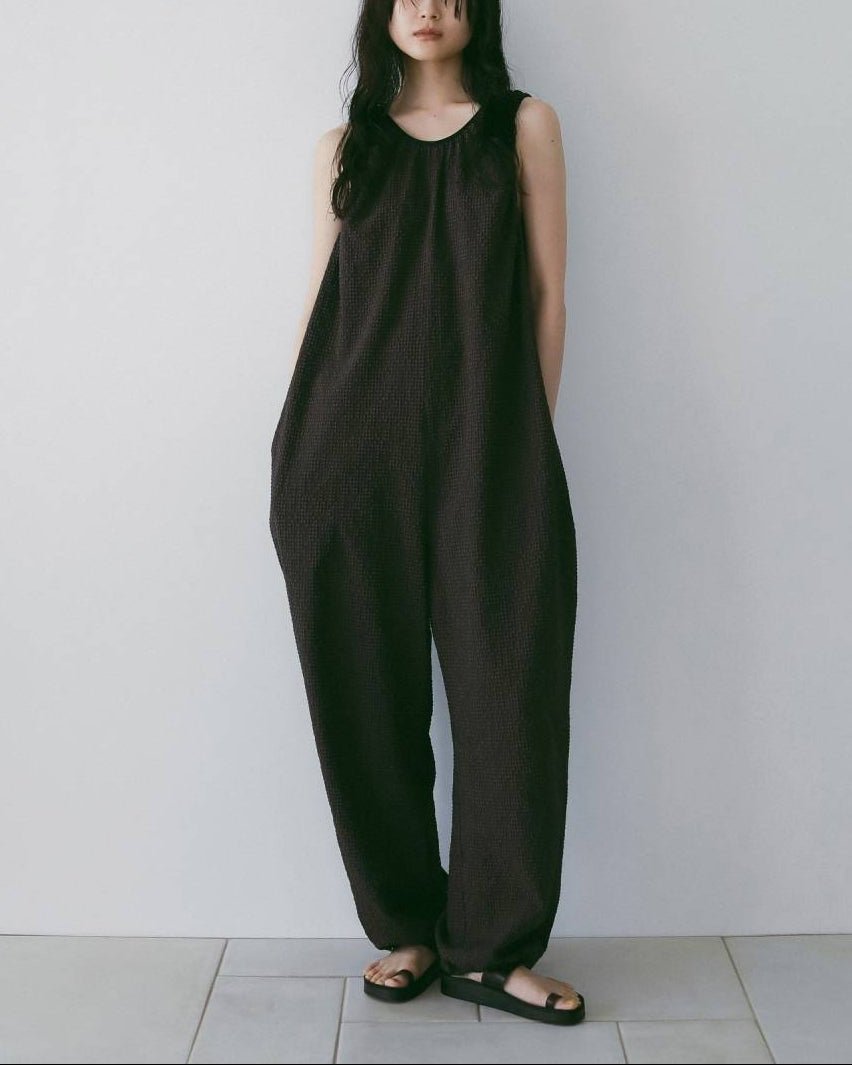 【anuke 26 SPRING / SUMMER】Uneck Check Combinaison - Champdelarose