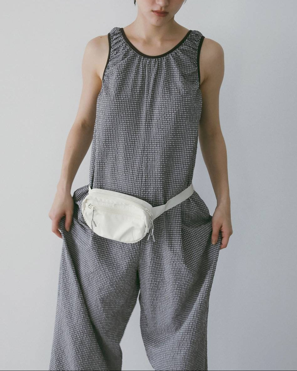 【anuke 26 SPRING / SUMMER】Uneck Check Combinaison - Champdelarose