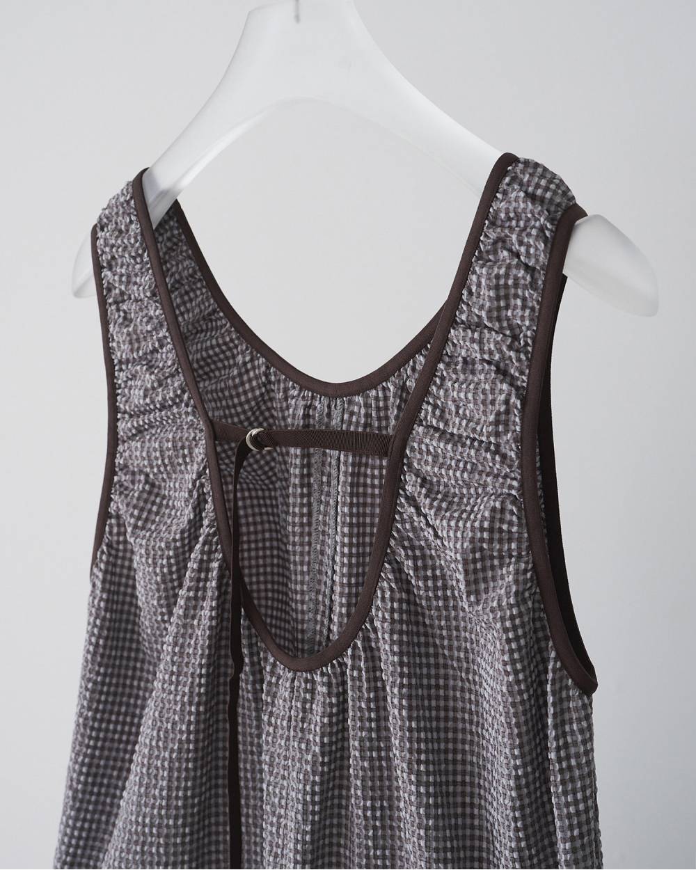 【anuke 26 SPRING / SUMMER】Uneck Check Combinaison - Champdelarose