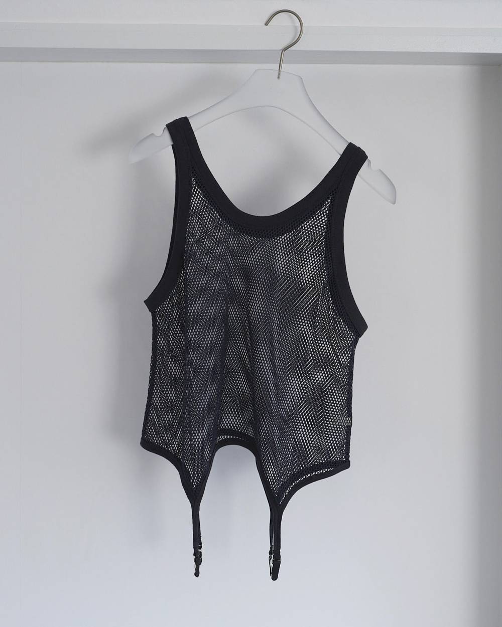 【anuke 26 SPRING / SUMMER】Vintage Mesh Tanktop - Champdelarose