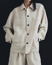 【anuke 26 SPRING / SUMMER】Work Pocket Shirts - Champdelarose