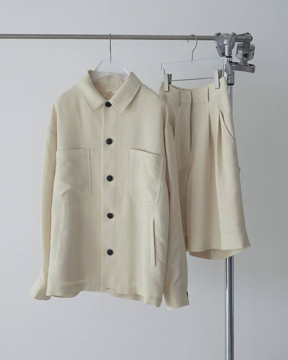 【anuke 26 SPRING / SUMMER】Work Pocket Shirts - Champdelarose