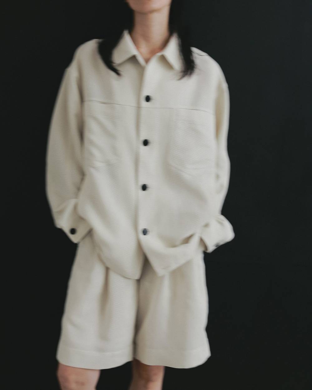 【anuke 26 SPRING / SUMMER】Work Pocket Shirts - Champdelarose