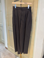 【anuke】Check Tuck Pants - Champdelarose