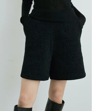 【anuke】Knit Short Pants - Champdelarose