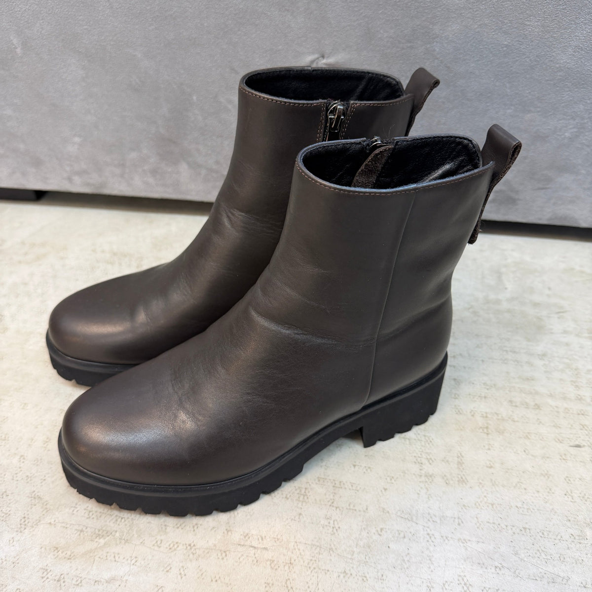 【ATELIER BRUGGE 2026 AW】Side zip track boots - 9月下旬頃発送 - Champdelarose
