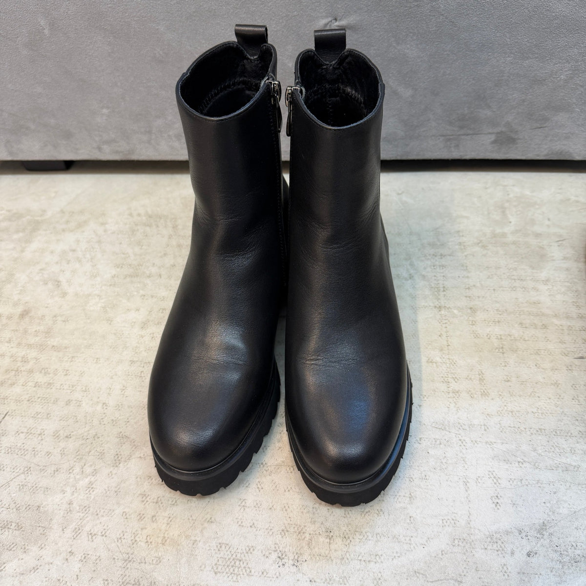【ATELIER BRUGGE 2026 AW】Side zip track boots - 9月下旬頃発送 - Champdelarose