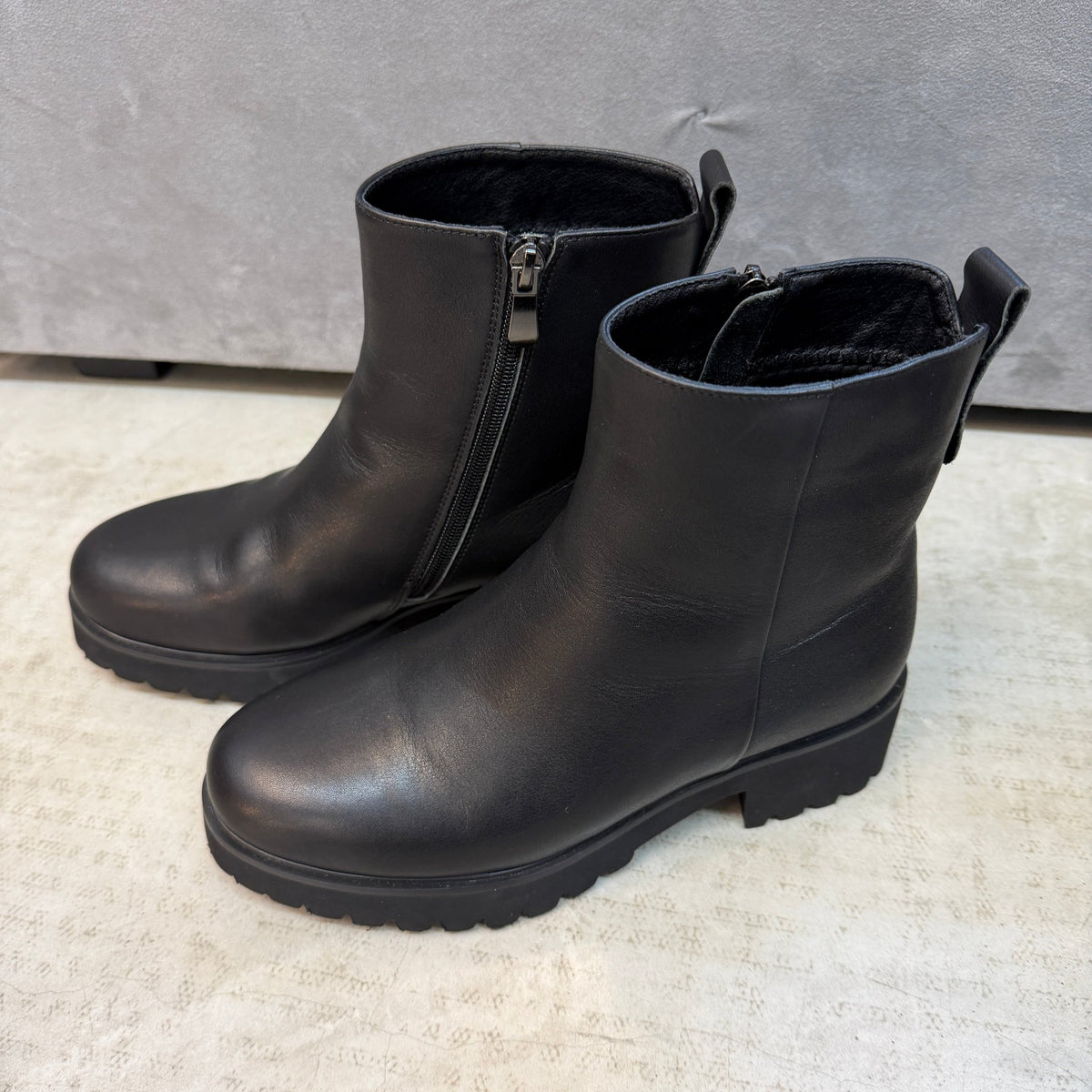 【ATELIER BRUGGE 2026 AW】Side zip track boots - 9月下旬頃発送 - Champdelarose