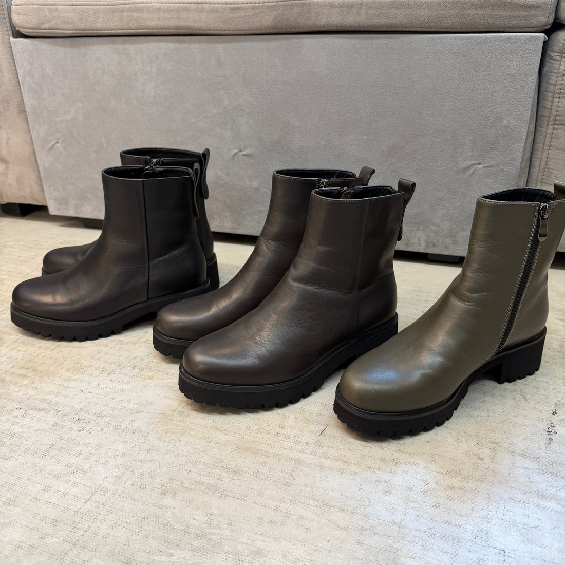 【ATELIER BRUGGE 2026 AW】Side zip track boots - 9月下旬頃発送 - Champdelarose