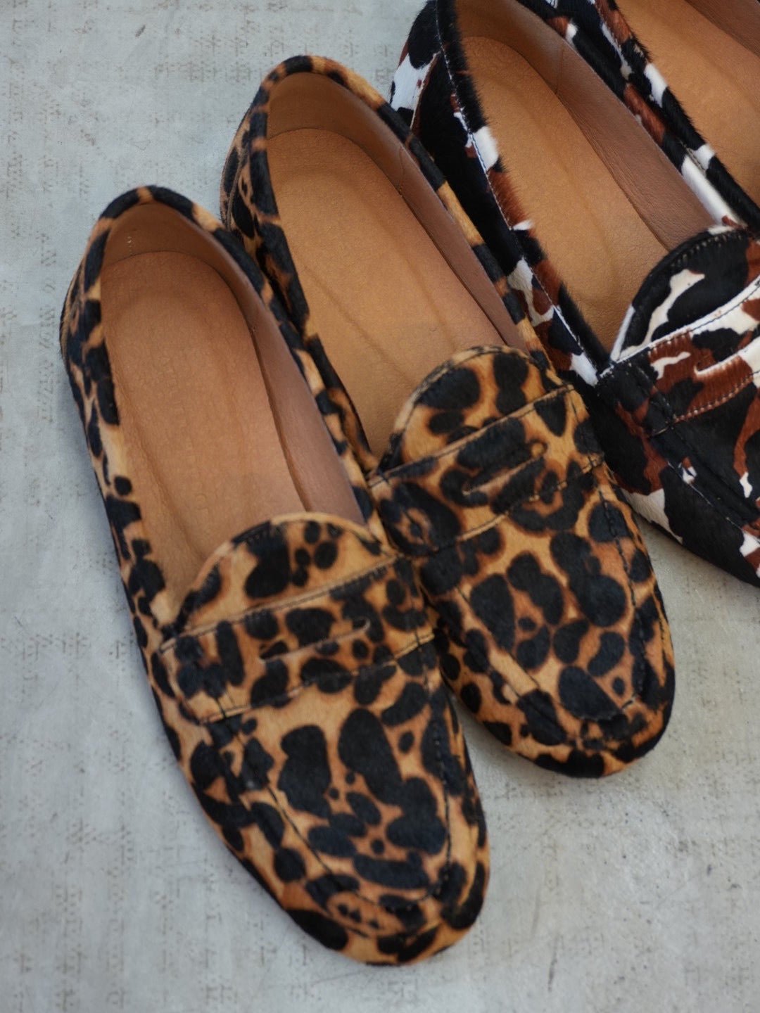 【ATELIER BRUGGE】Hair cowhide loafers - Champdelarose