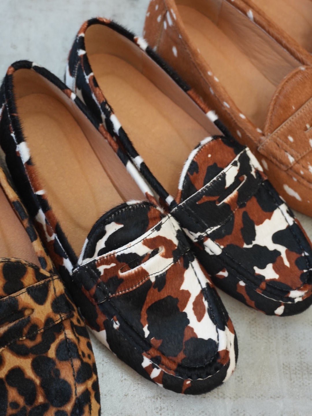 【ATELIER BRUGGE】Hair cowhide loafers - Champdelarose
