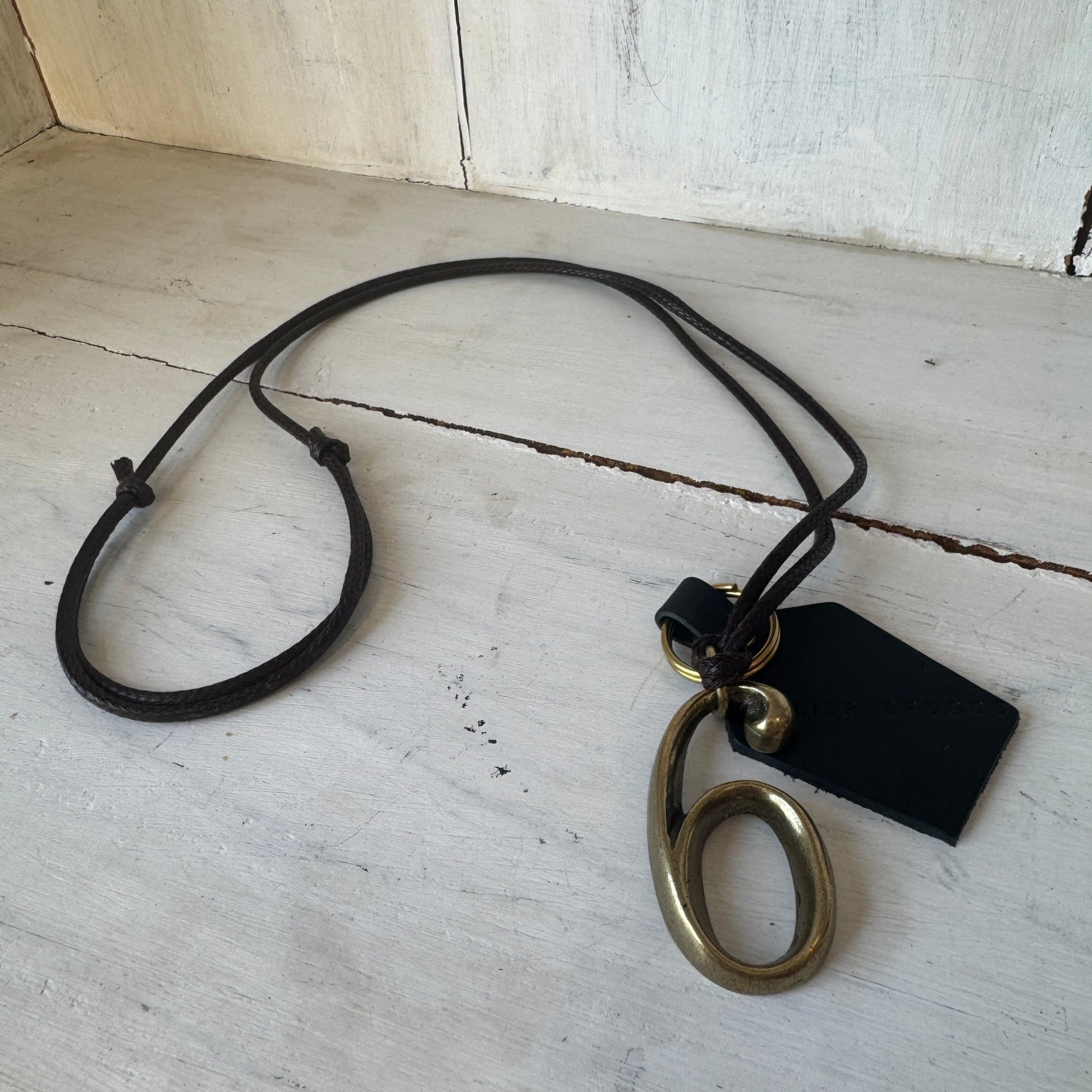 【ATELIER BRUGGE】Number necklace - Champdelarose