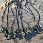 【ATELIER BRUGGE】Number necklace - Champdelarose
