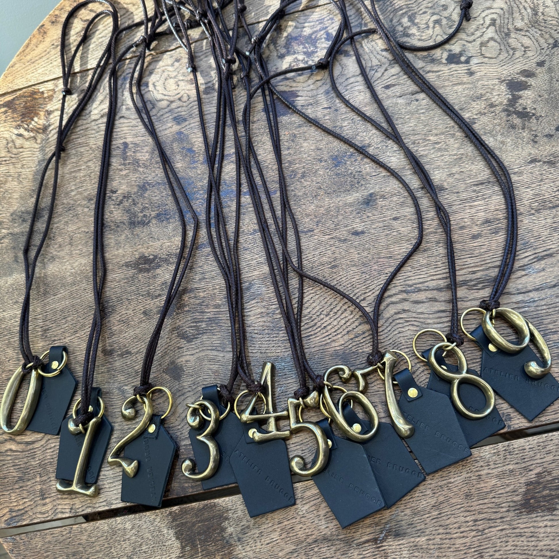 【ATELIER BRUGGE】Number necklace - Champdelarose