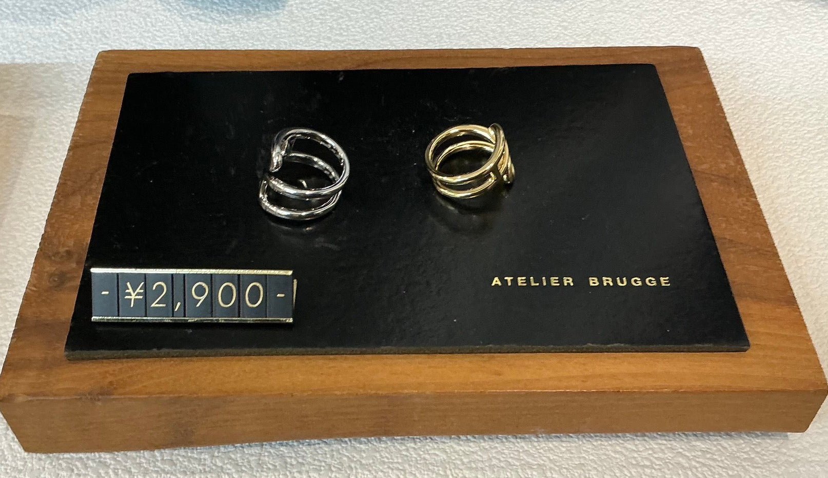 【ATELIER BRUGGE】Scarf ring R3 - Champdelarose