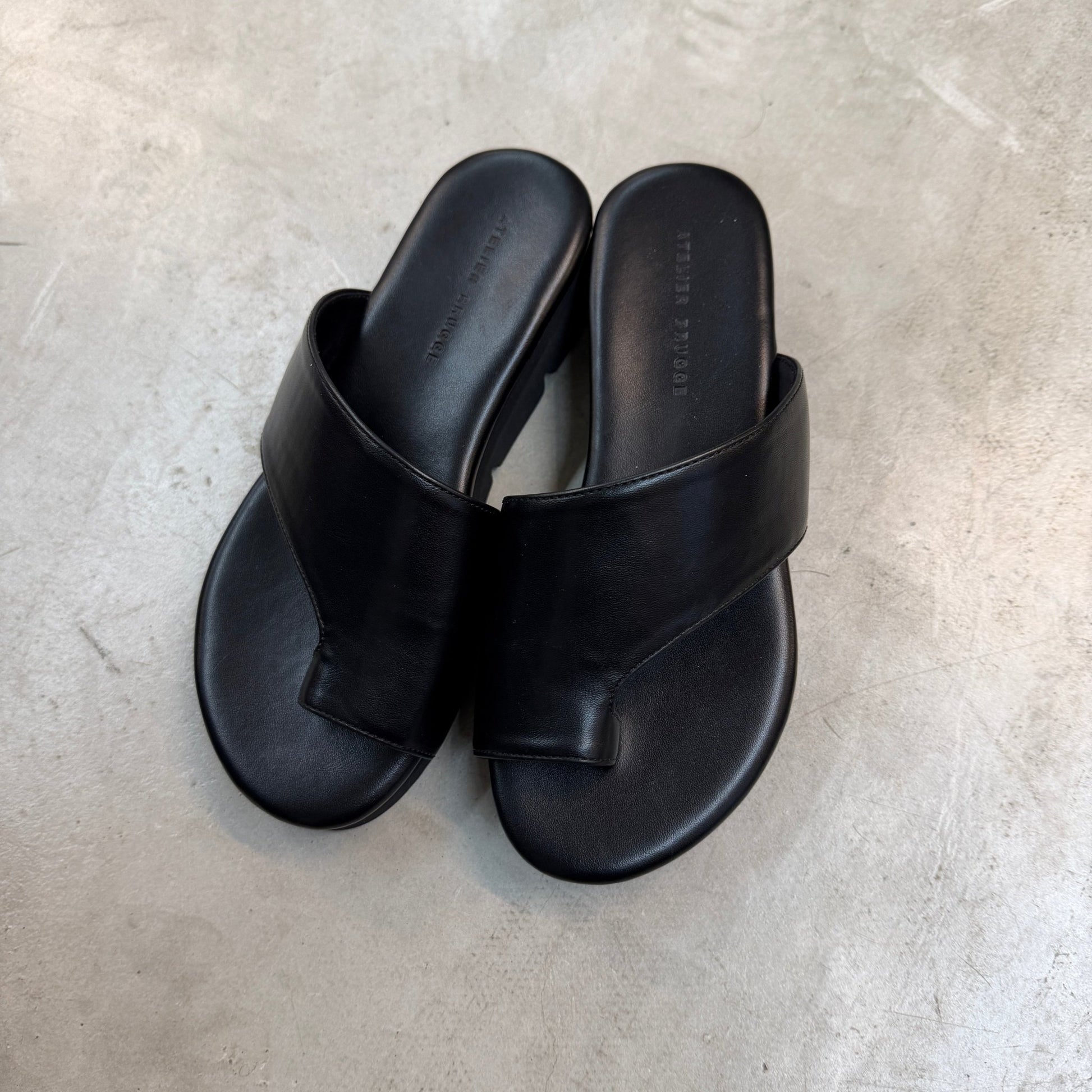 【ATELIER BRUGGE】Thong sandals - Champdelarose