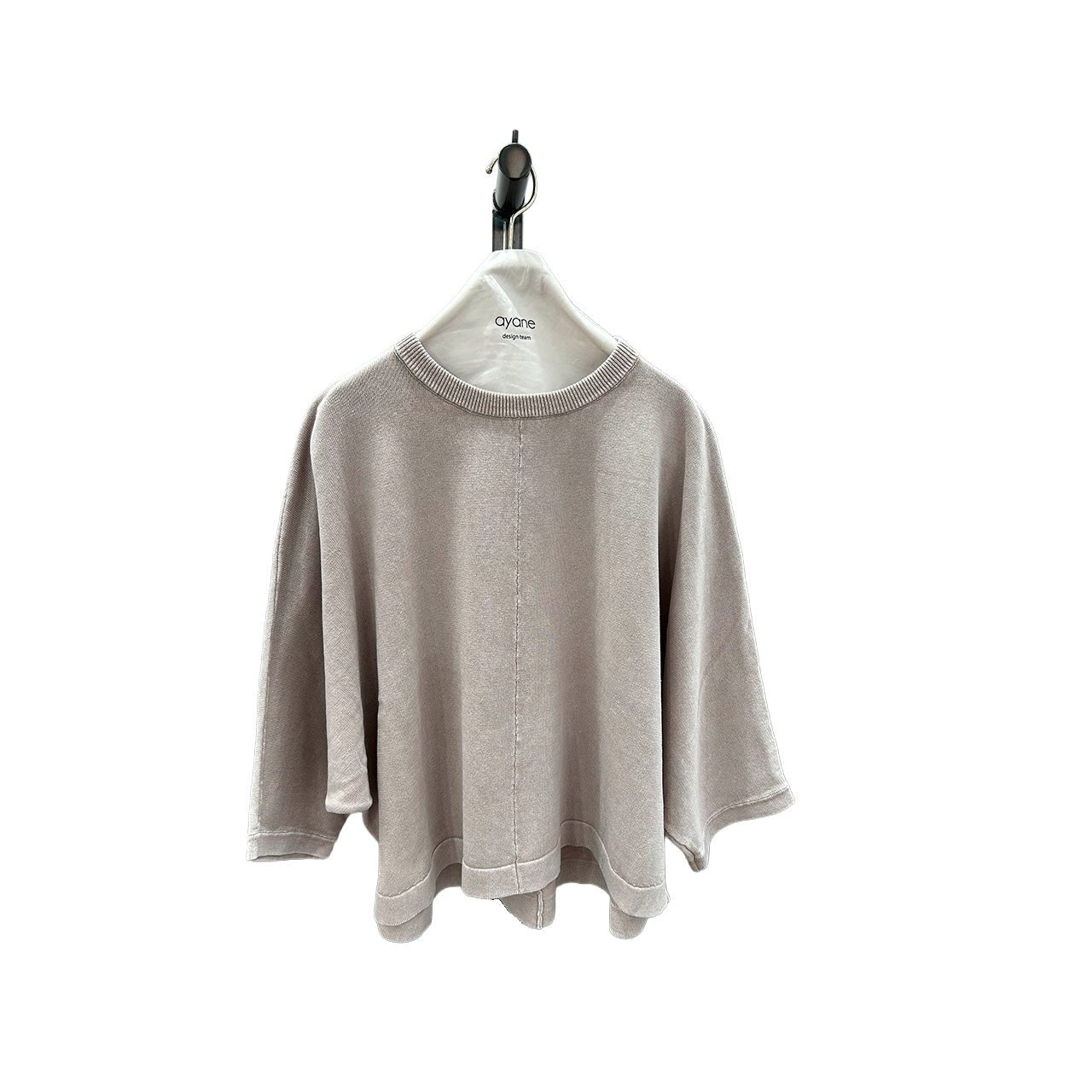 数量限定【ayane 2026 AW】ストーンウォッシュプルオーバーニット - Champdelarose