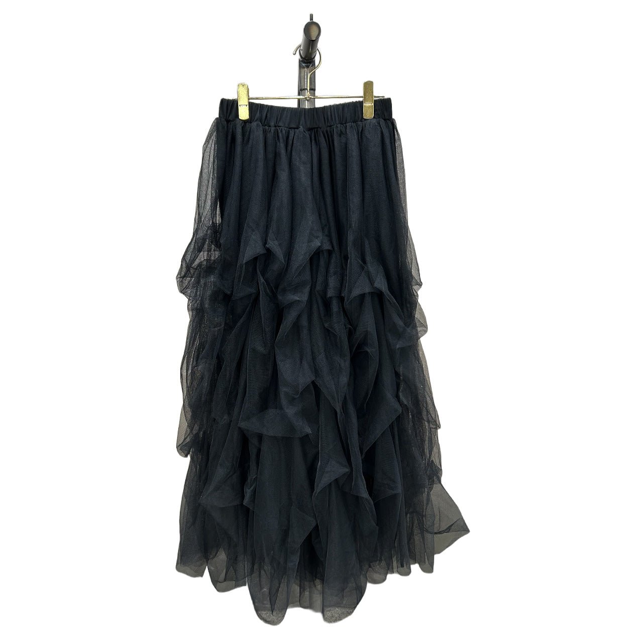 数量限定【ayane 2026 AW】タックチュールロングスカート - Champdelarose