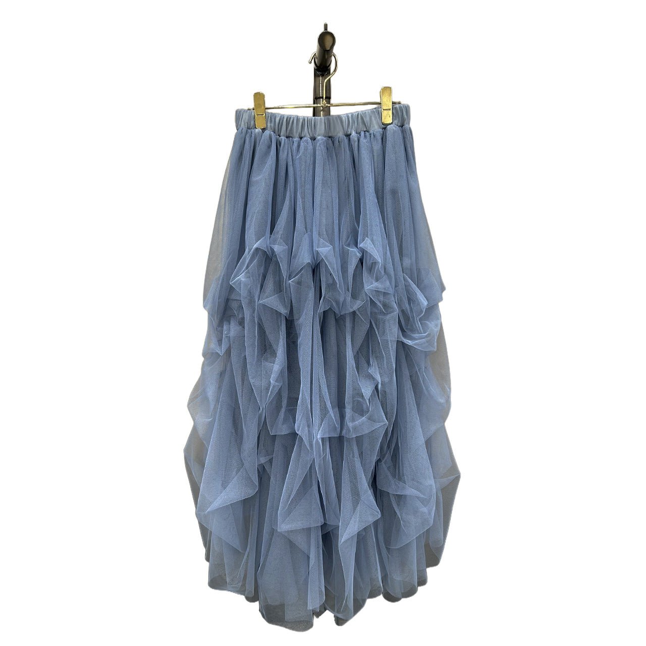 数量限定【ayane 2026 AW】タックチュールロングスカート - Champdelarose