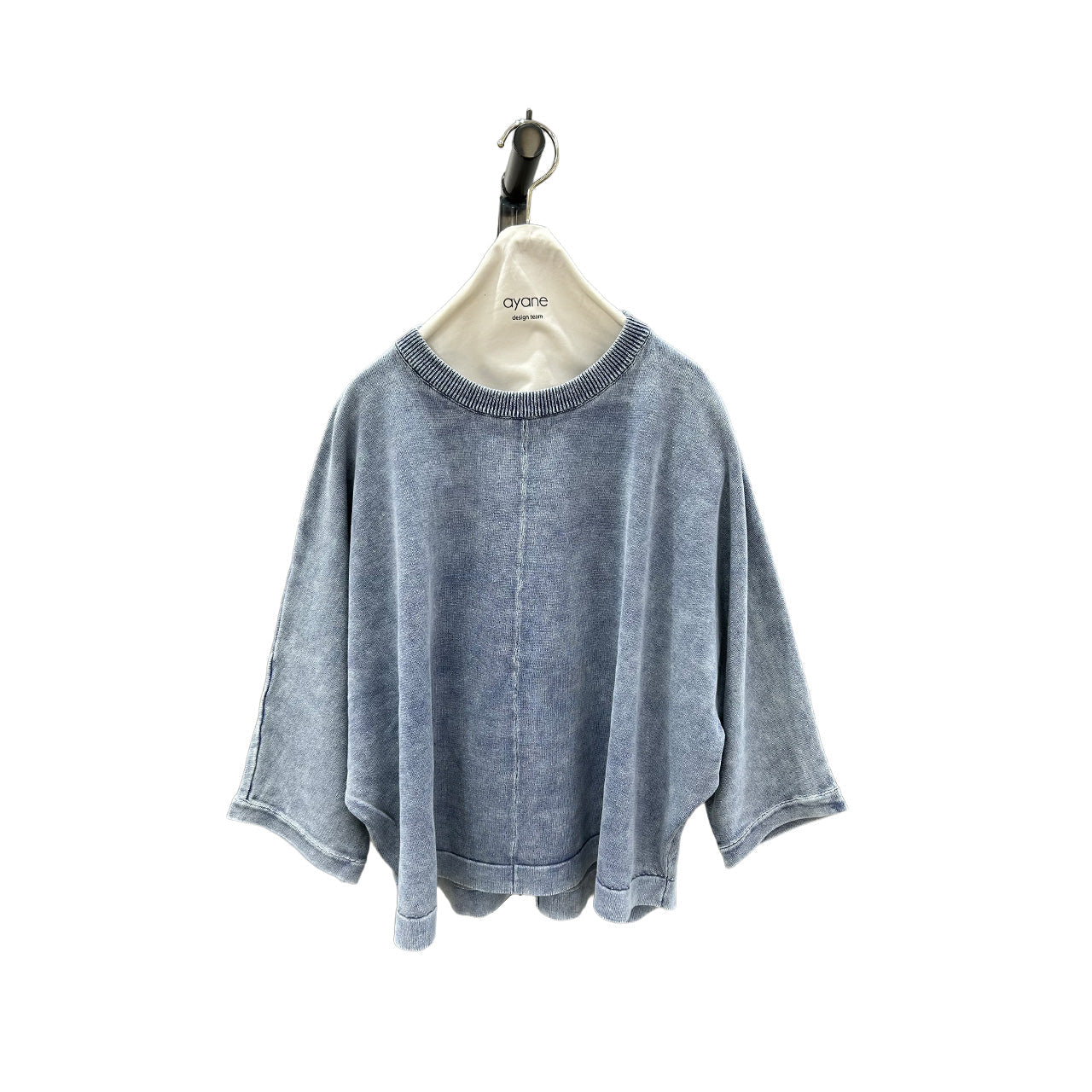 数量限定【ayane 2026 AW】ストーンウォッシュプルオーバーニット - Champdelarose