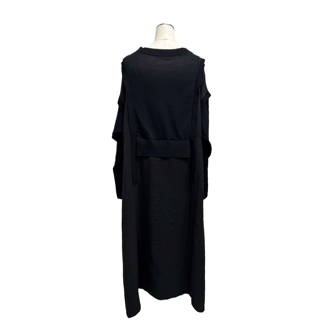 【ayane 2026 AW】ニットドッキングロングワンピースカーディガン - Champdelarose