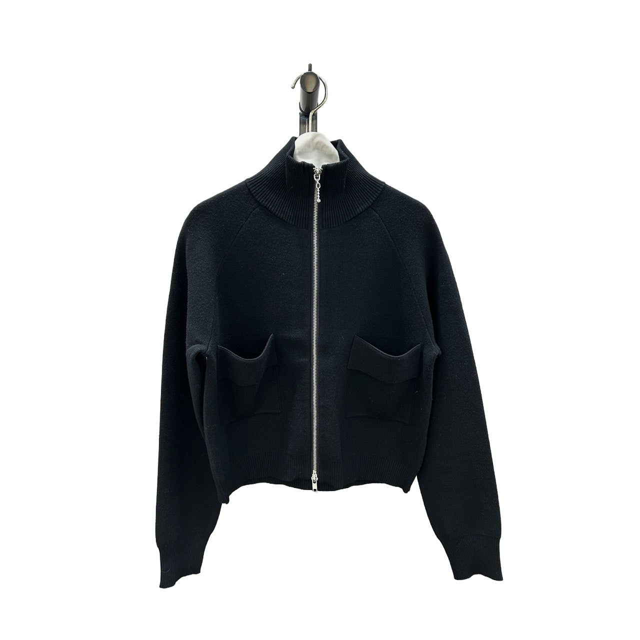 数量限定【ayane 2026 AW】ジップアップニットブルゾン - Champdelarose