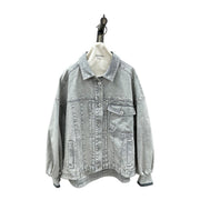 【ayane 2026 AW】グレイッシュデニムジャケット - Champdelarose